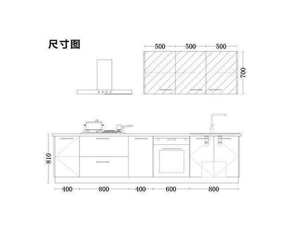 櫥柜高度與身高對照表,櫥柜高度一般多少合適?